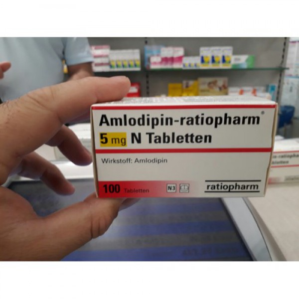 Амлодипин AMLODIPIN 5MG - 100 Шт
